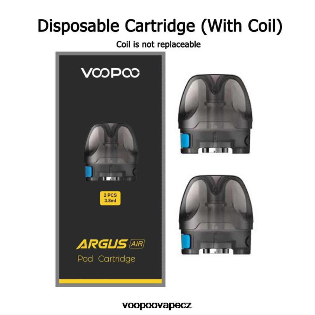 VOOPOO ARGUS AIR pod cartridge (2ks) pod s 08 ohmovou cívkou Z2HHF535 - VOOPOO Vape Store