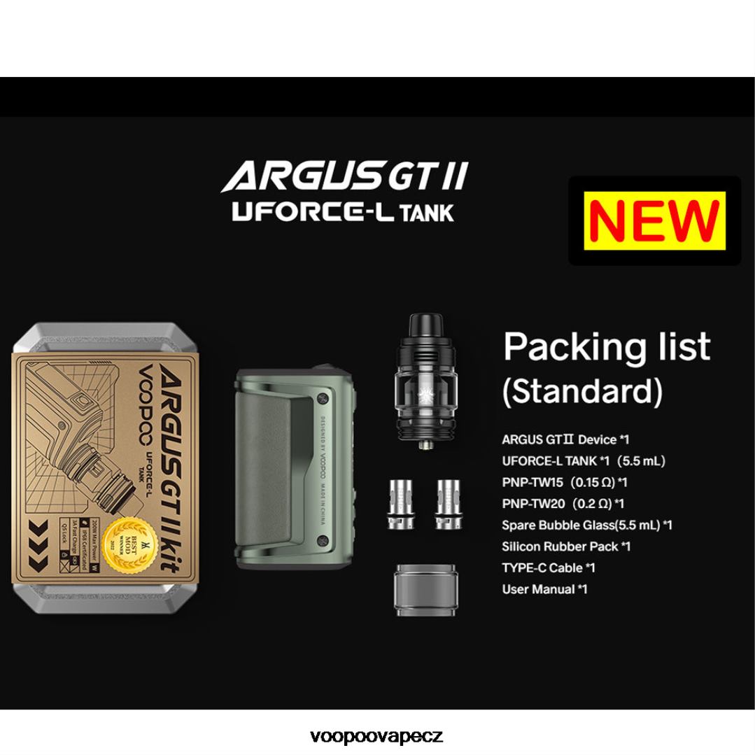 VOOPOO ARGUS GT II tanková souprava grafit Z2HHF1 - VOOPOO Vape Liquid