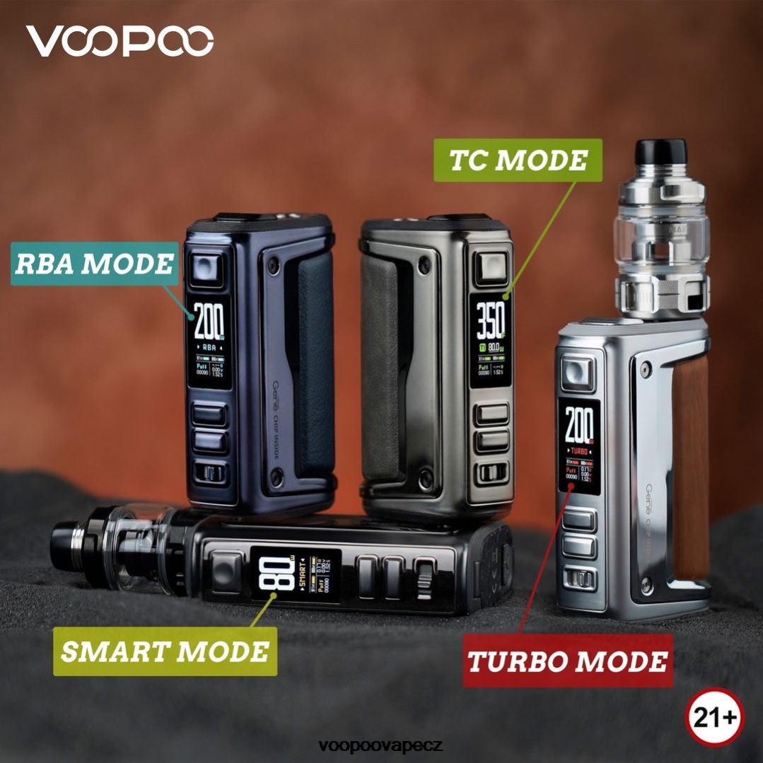 VOOPOO ARGUS GT II tanková souprava grafit Z2HHF1 - VOOPOO Vape Liquid