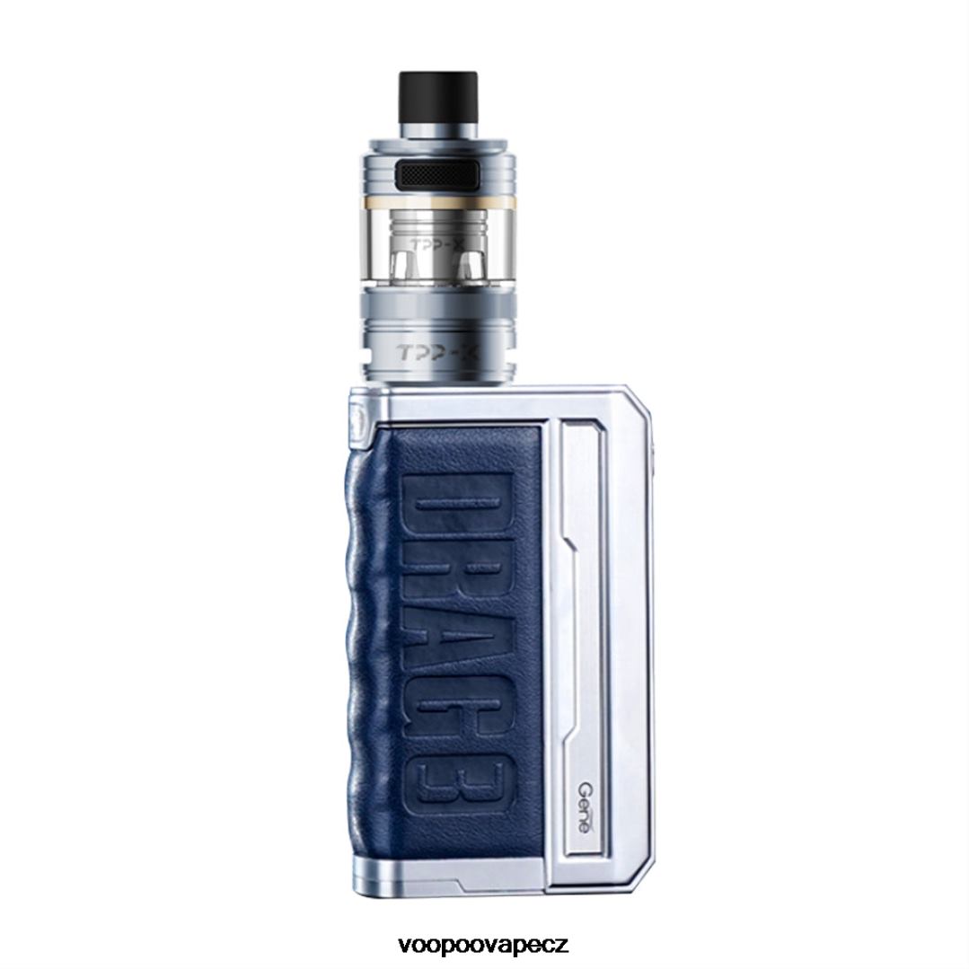 VOOPOO DRAG 3 TPP X box mod kit stříbrná vysněná modrá Z2HHF267 - VOOPOO Vape CZ