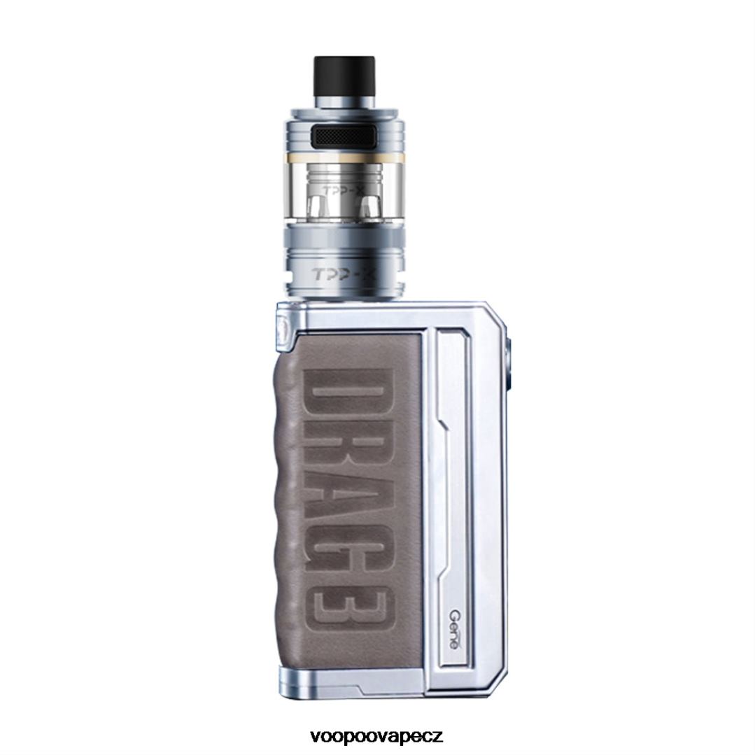 VOOPOO DRAG 3 TPP X box mod kit stříbrný poklad vápno Z2HHF272 - VOOPOO Vape Pod