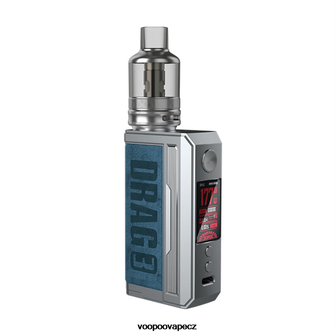 VOOPOO DRAG 3 box mod kit pruská modř Z2HHF252 - VOOPOO Vape Pod
