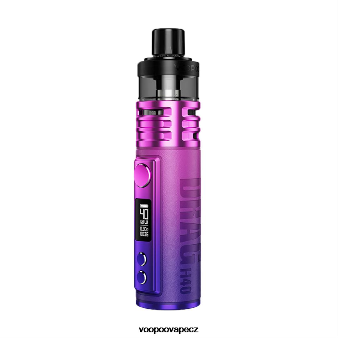 VOOPOO DRAG H40 pod mod moderní červená Z2HHF211 - VOOPOO Vape Liquid