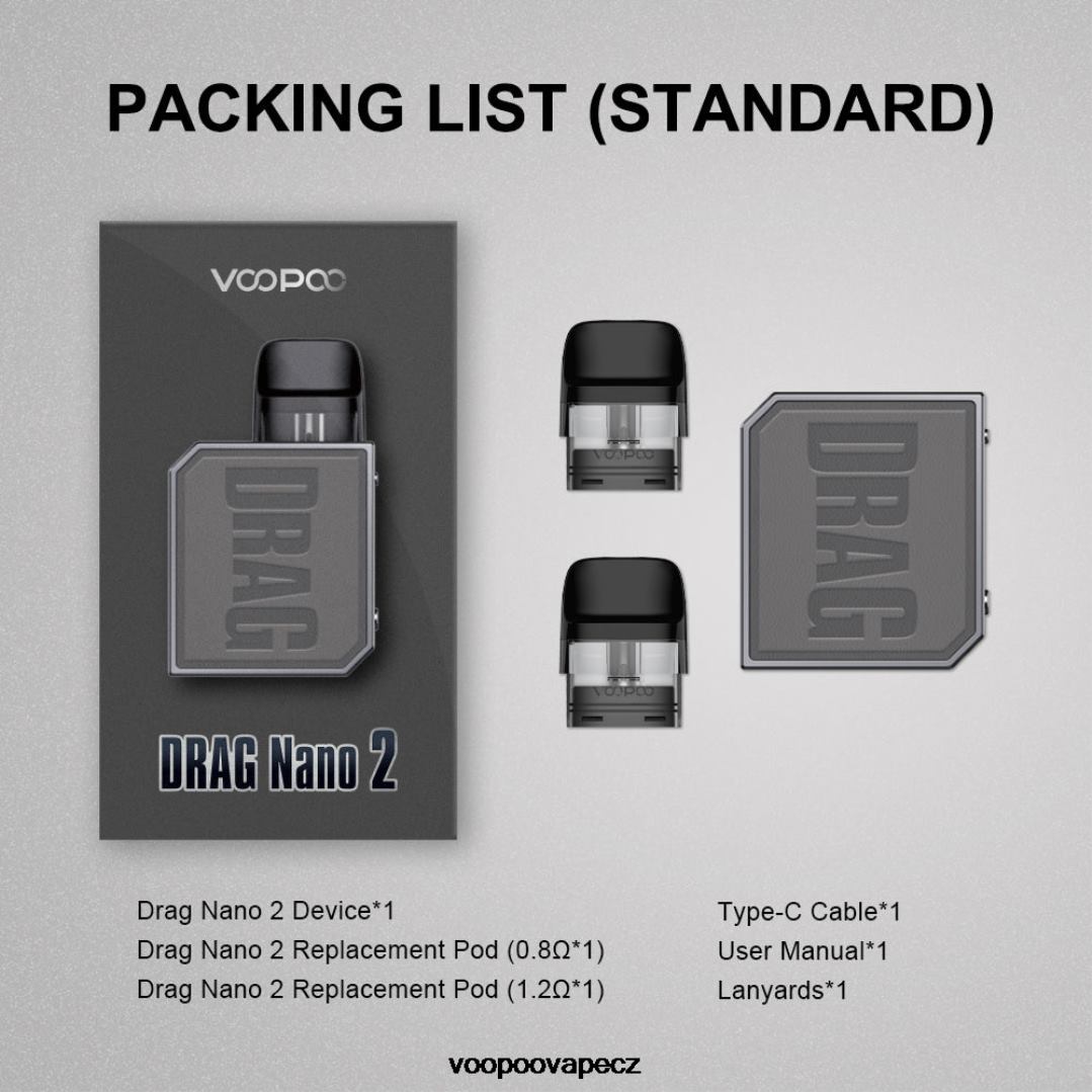 VOOPOO DRAG NANO 2 pod kit zelený čaj Z2HHF152 - VOOPOO Vape Pod
