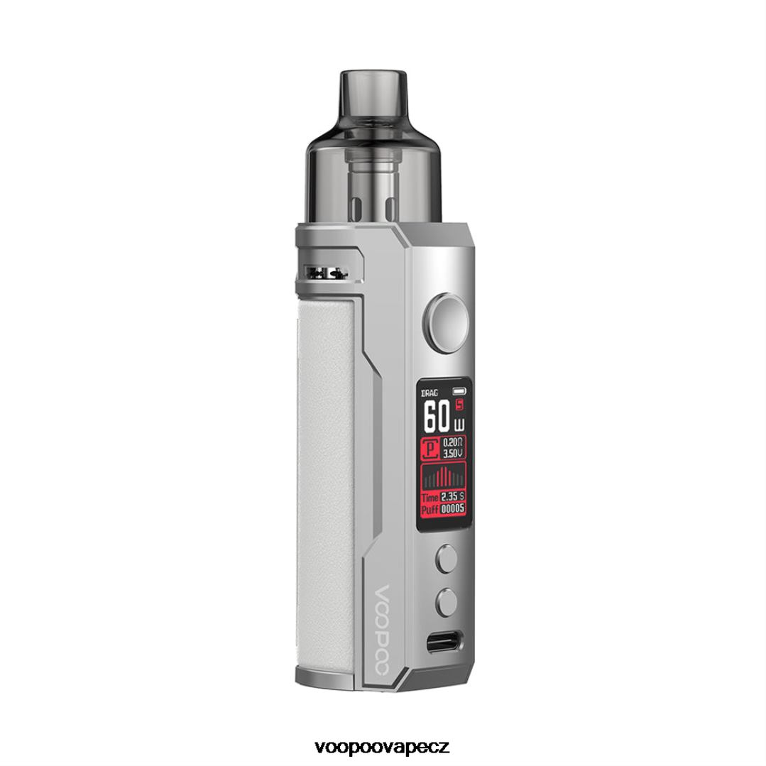 VOOPOO DRAG S pod mod kit stříbrná bílá Z2HHF201 - VOOPOO Vape Liquid