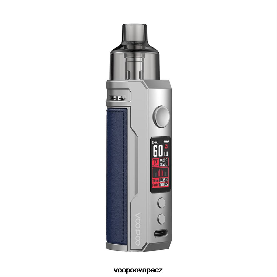 VOOPOO DRAG S pod mod kit stříbrná modrá Z2HHF203 - VOOPOO Drag CZ