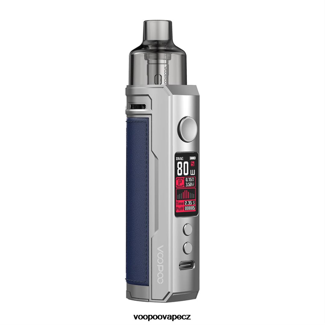 VOOPOO DRAG X pod mod kit stříbrná modrá Z2HHF179 - VOOPOO CZ