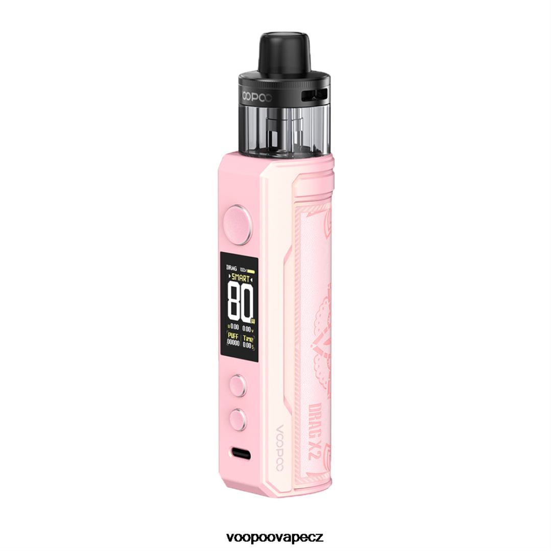 VOOPOO DRAG X2 pod mod svítit růžově Z2HHF232 - VOOPOO Vape Pod