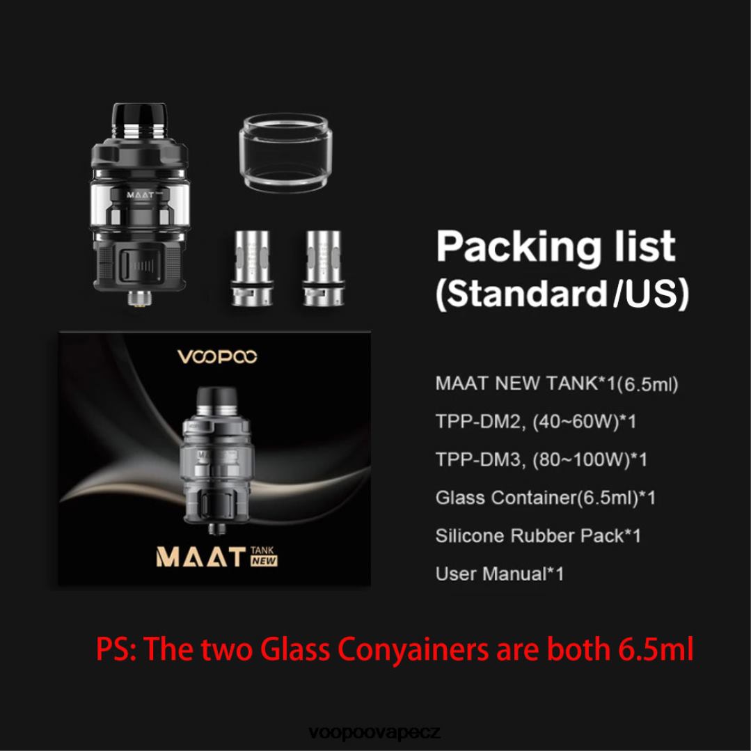 VOOPOO MAAT nádrž nová Černá Z2HHF511 - VOOPOO Vape Liquid