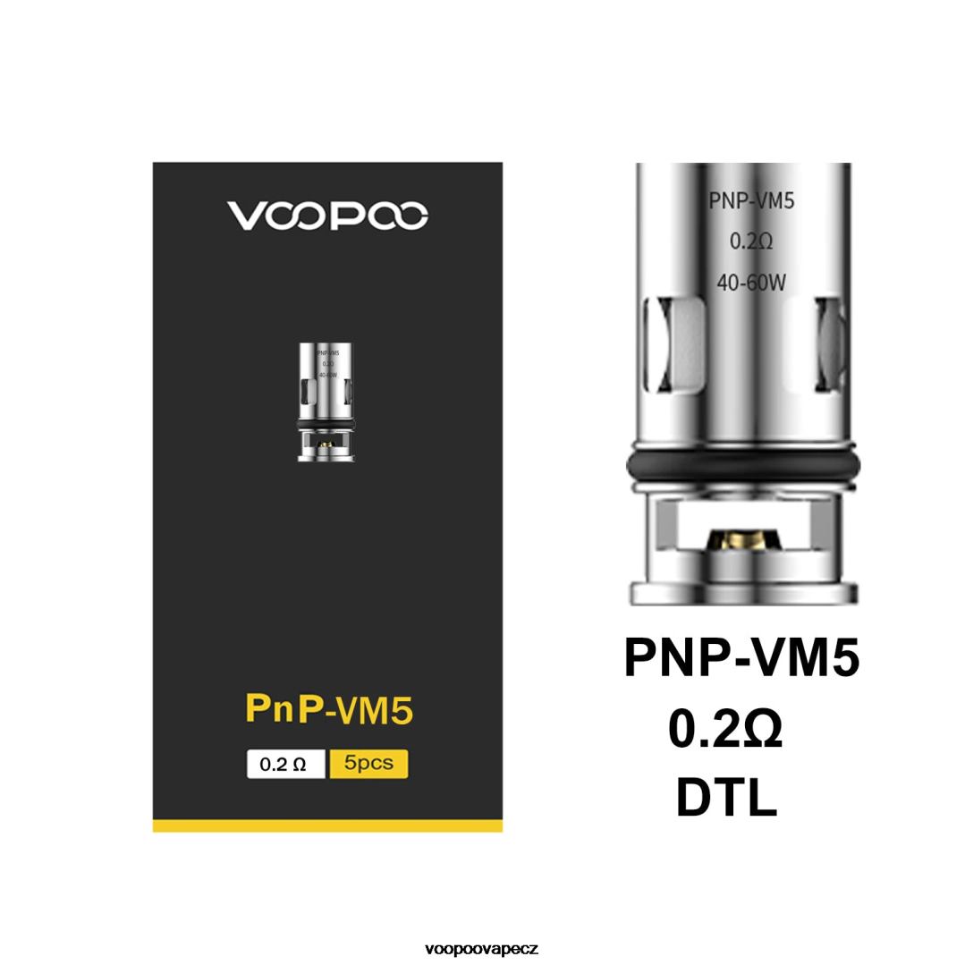 VOOPOO PNP cívky (5ks) pnp-vm5 Z2HHF599 - VOOPOO CZ