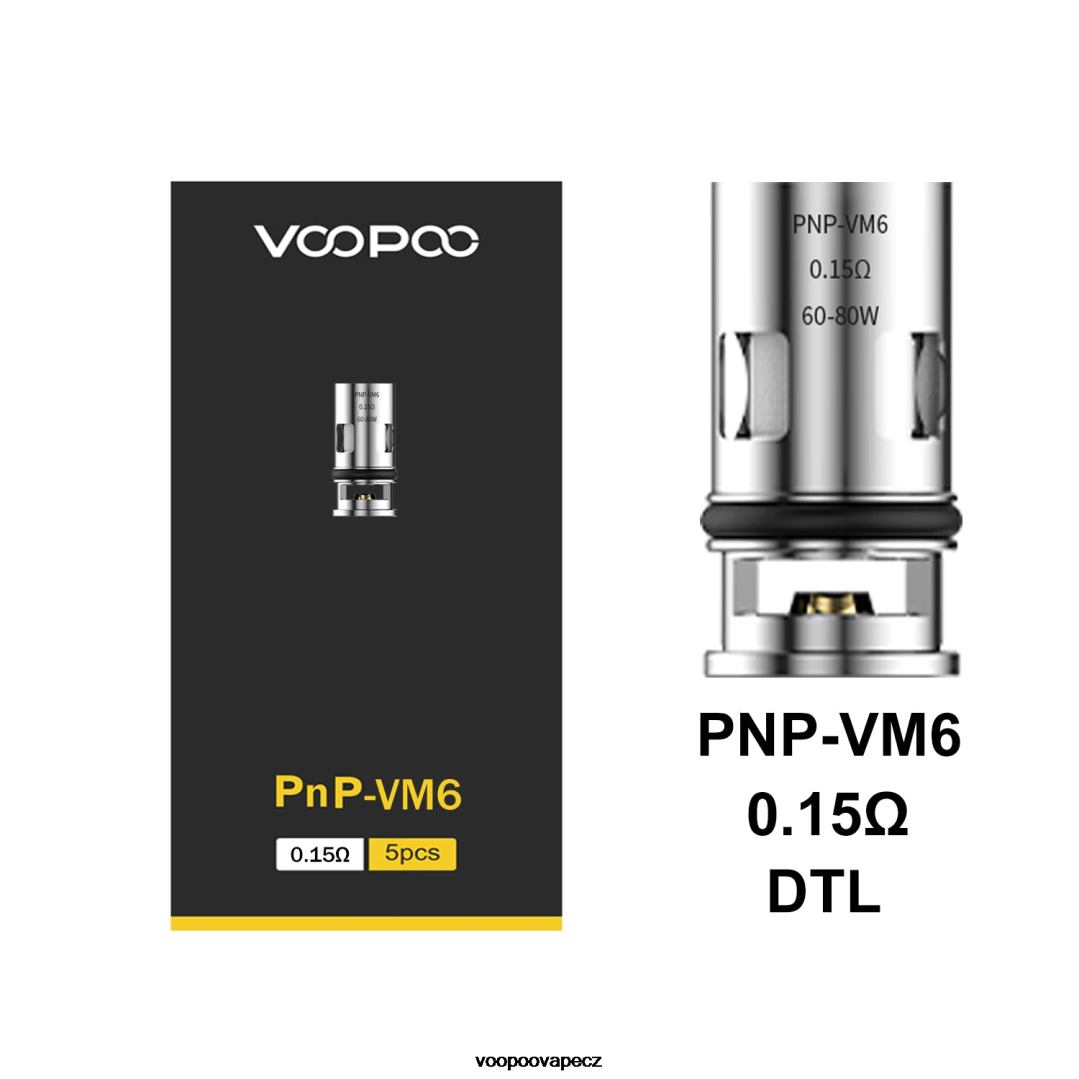 VOOPOO PNP cívky (5ks) pnp-vm6 Z2HHF600 - VOOPOO Vape Online