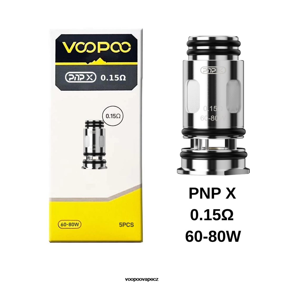 VOOPOO PNP cívky (5ks) pnp x 015 ohmů Z2HHF605 - VOOPOO Vape Store