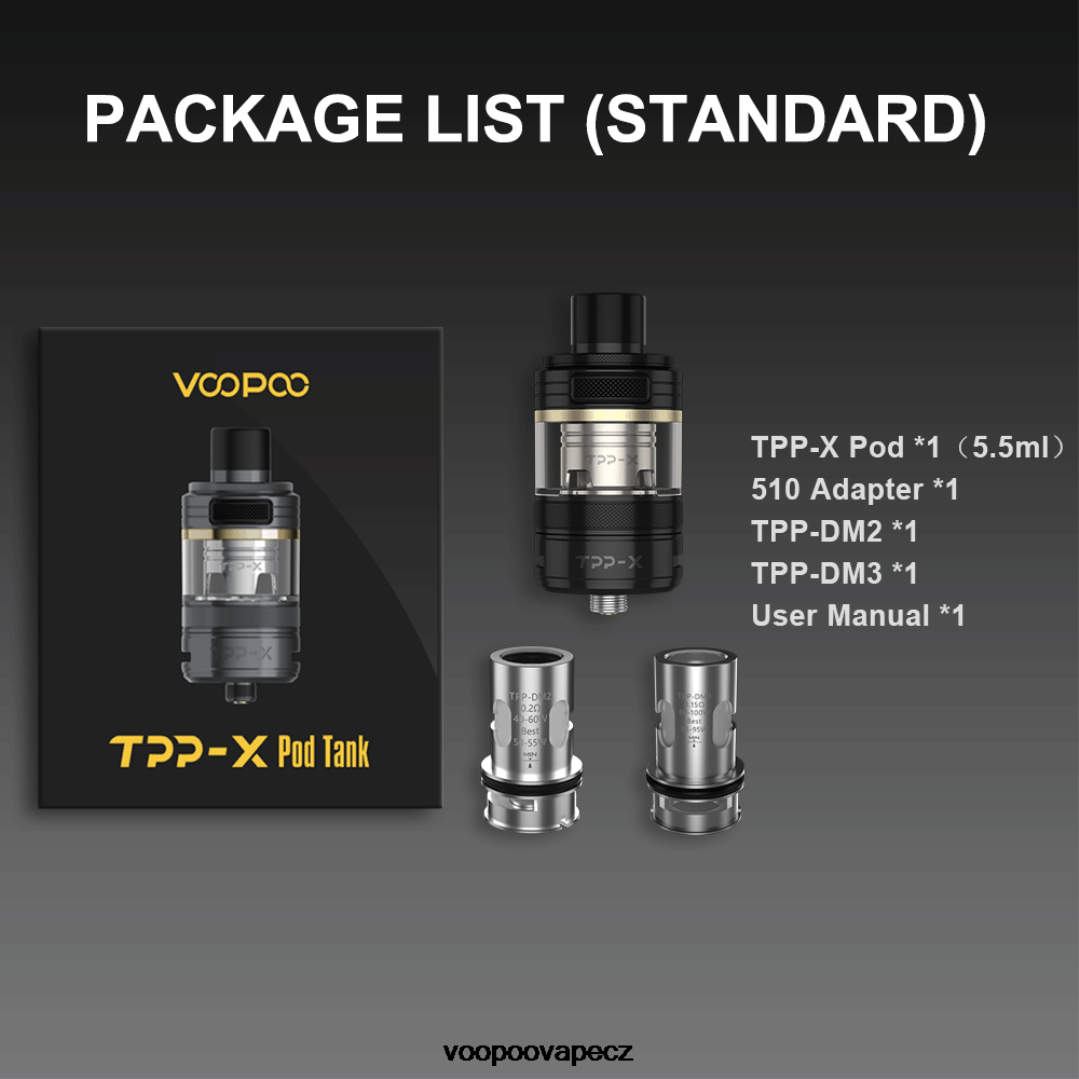 VOOPOO TPP X pod tank duha Z2HHF514 - VOOPOO Gene CZ