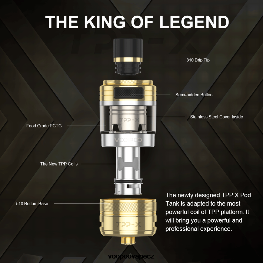 VOOPOO TPP X pod tank duha Z2HHF514 - VOOPOO Gene CZ