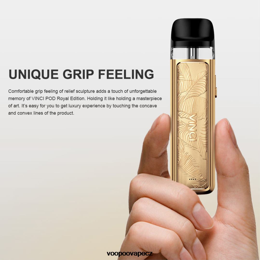 VOOPOO VINCI POD královské vydání zlatý list Z2HHF343 - VOOPOO Drag CZ