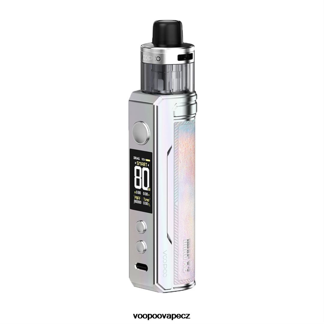 VOOPOO DRAG X2 pod mod barevné stříbrné Z2HHF153 - VOOPOO Drag CZ